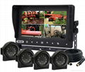 7 Inch Quad Monitor Camera Systems 1