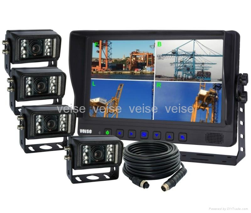 Port Crane Quad Monitor Camera System 1