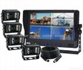 Port Crane Quad Monitor Camera System