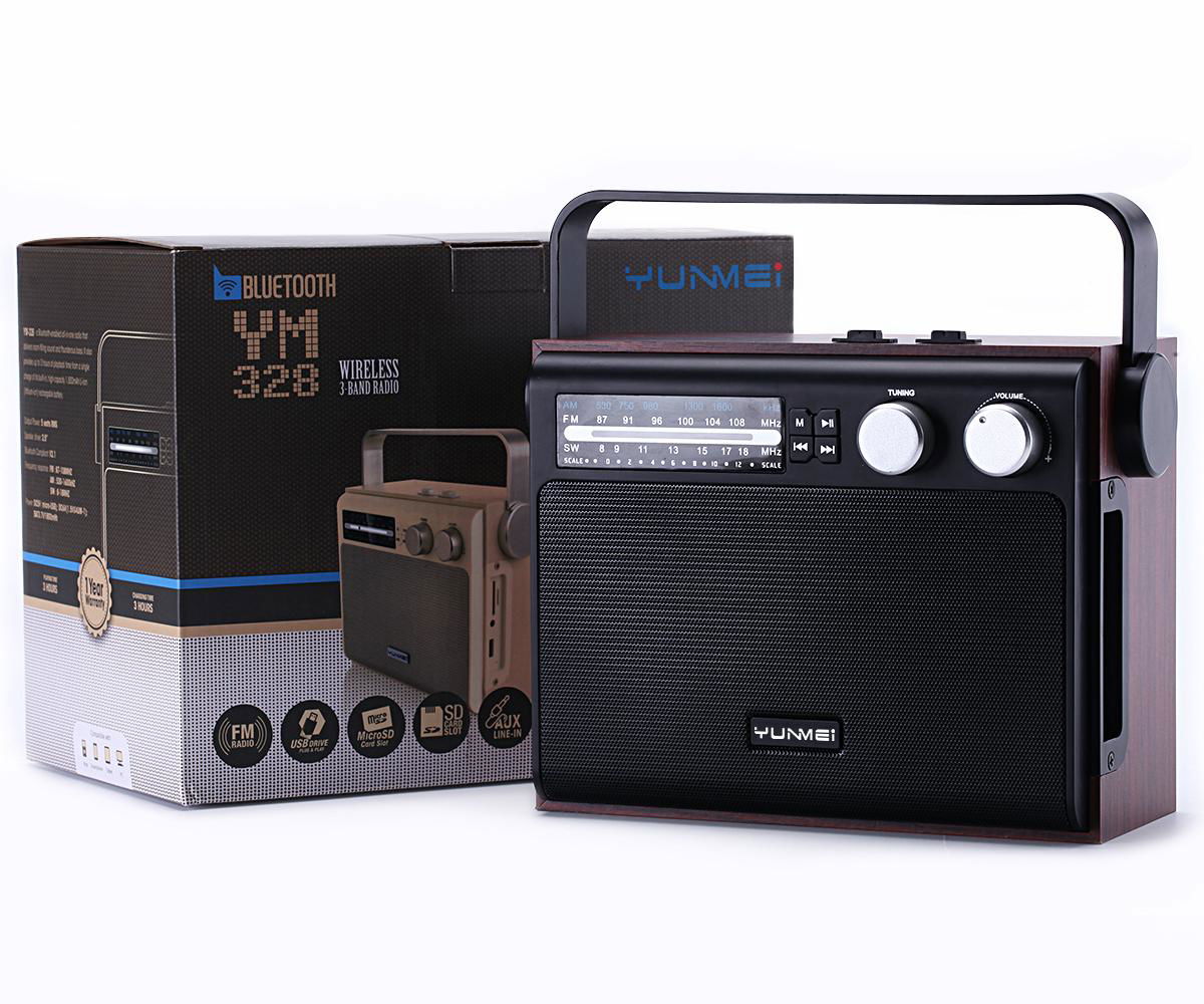 New Design Mini Portable Speakers Wireless Bluetooth Speaker With FM Radio 5