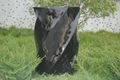 Large fiberglass planter