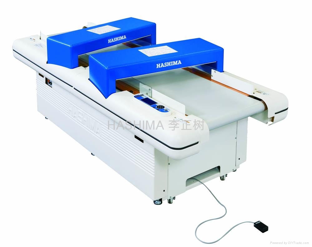 HASHIMA HN2670C TWO HEAD CONVEYOR TYPE NEEDLE DETECTOR (China