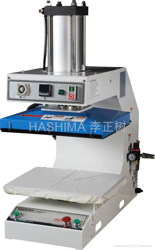 HASHIMA HP-4536A-10/12 AUTOMATIC AIR TYPE HEAT TRANSFER PRESS