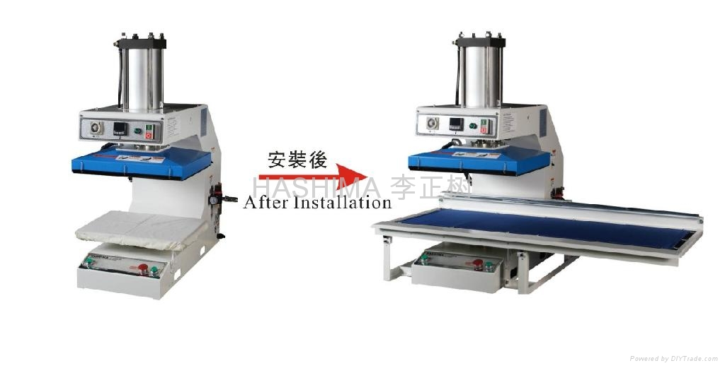 羽岛HASHIMA HP-4536A-T转印机滑动工作台 2