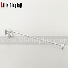 Garment clothes metal display hooks for slatwall 