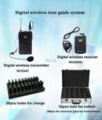 Wireless Audio transmission for museum exhibition explainations