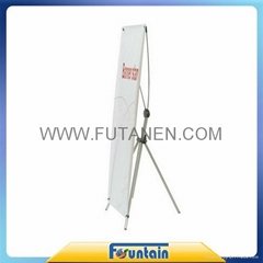 Adjustable X stand banner X display stand X banner