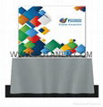 Wave Line Tension Fabric Display For Trade Show and Advertising 4