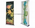 Single Side Luxury Promotional Aluminum  Teardrop Roll Up Banner Stand with Bann 1