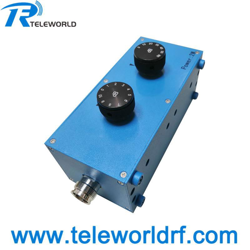 N/SMA/4.310 70dB Adjustable attenuator 3GHz 4GHz 6GHz variable