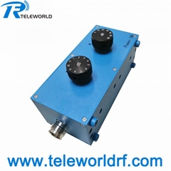 N/SMA/4.3-10 70dB Adjustable attenuator 3GHz 4GHz 6GHz variable attenuators