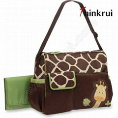 wholesale giraffe print diaper bags