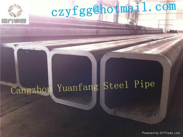 ss490 pipe  large diameter  square hollow section   steel tube