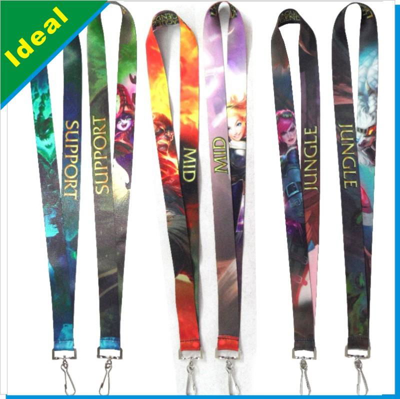 Cheap full color lanyard with customized logo