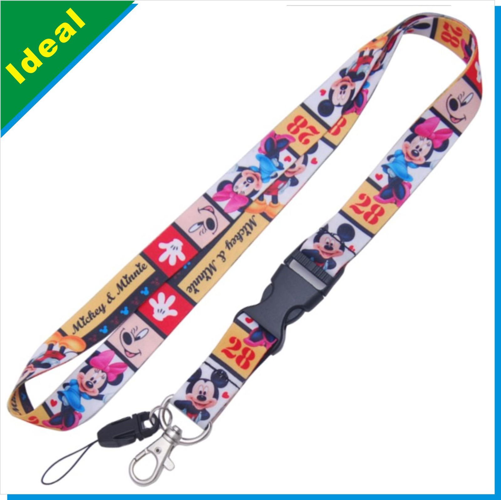 Cheap full color lanyard with customized logo 4