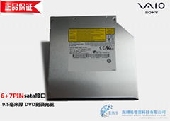 原装正品笔记本9.5MM串口SATA通用DVDRW刻录ad-7930h内置光驱