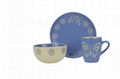 3pcs stoneware dinner set