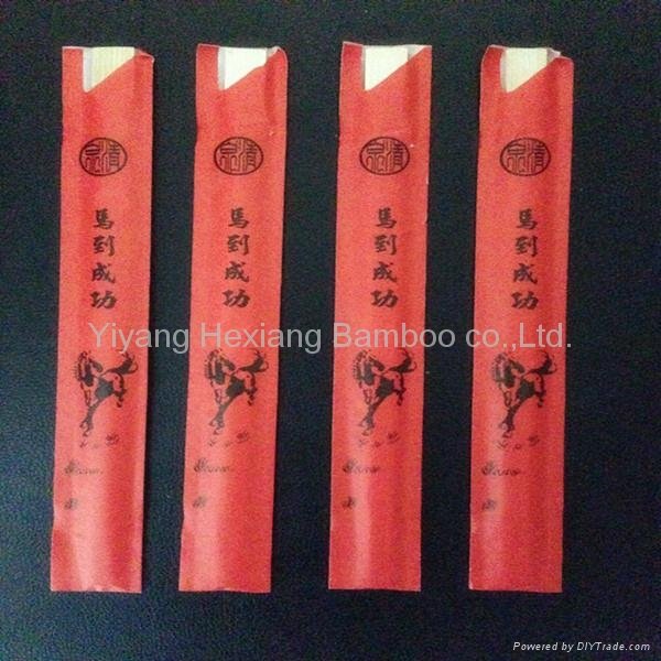 paper printed bamboo chopsticks