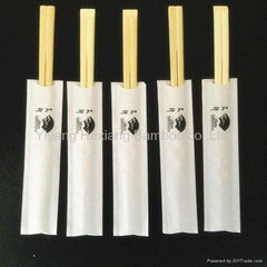 semi-paper sleeve disposable bamboo chopsticks