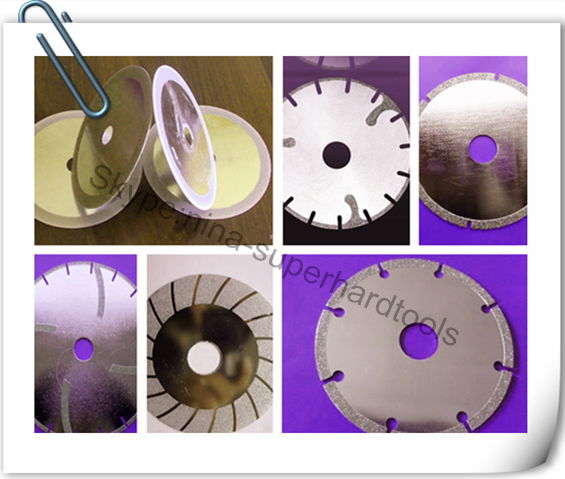 Electroplated series tools/cutting discs/wheels