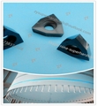 DFT DFS PCD inserts for drilling wind