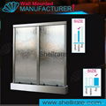 Magnificent! Floor standing indoor&outdoor decorative stainless steel waterfalls