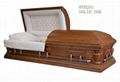 wooden casket for the funeral 1