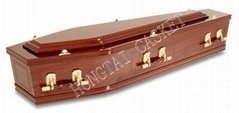 Wooden Coffin of European Style