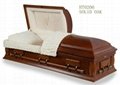 wooden casket for the funeral (HT-0206)