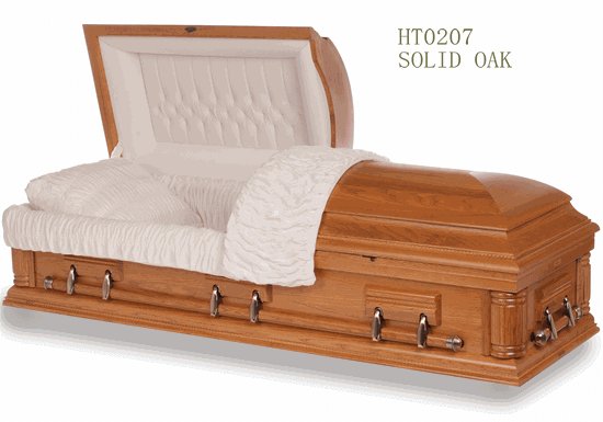 wooden casket with American Style(HT-0207)