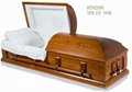 Wooden Casket for the Funeral