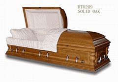 Wooden Casket for the Funeral (HT-0209)