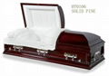 Wooden Casket for the Funeral