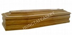 wooden coffin--European style(HT-0808)