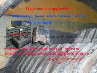 supplier sugar mill white iron hammer tips crusher hammers 4