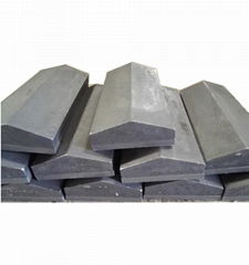 ASTM White Cast Iron Laminted Wear Block Grizzly Bar