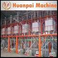 Fully automatic maize flour production line 