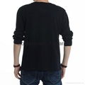 Wholesale high quality mens sweatshirt without hood  2