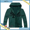 Men' polyester cotton blended repeat order brand hoodies 2