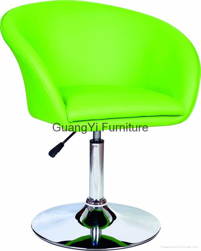 luxury PU leather bar stool bar chair  4