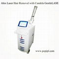  POP-AL6 IPL 755 Alexandrite long pulse Laser  ND YAG Hair Removal