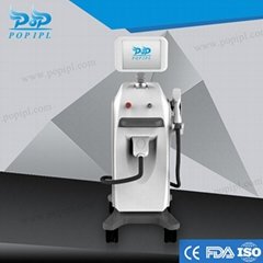 POP IPL machine 600W power 808nm diode laser hair removal machine CE approval