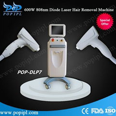 diode laser hair removal with 500W power