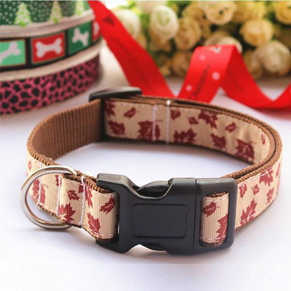 Charming dog decorative ribbon dog collars in MANY styles. 2