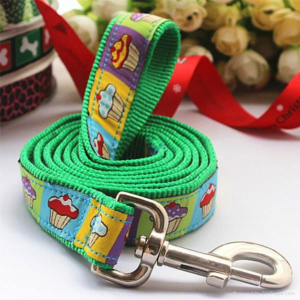 2014  New personalized fabric dog leash  2