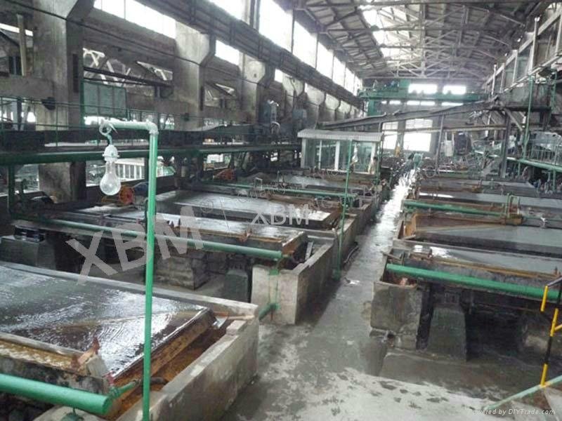 mining ore stone shaking table,table concentrator from XBM 3