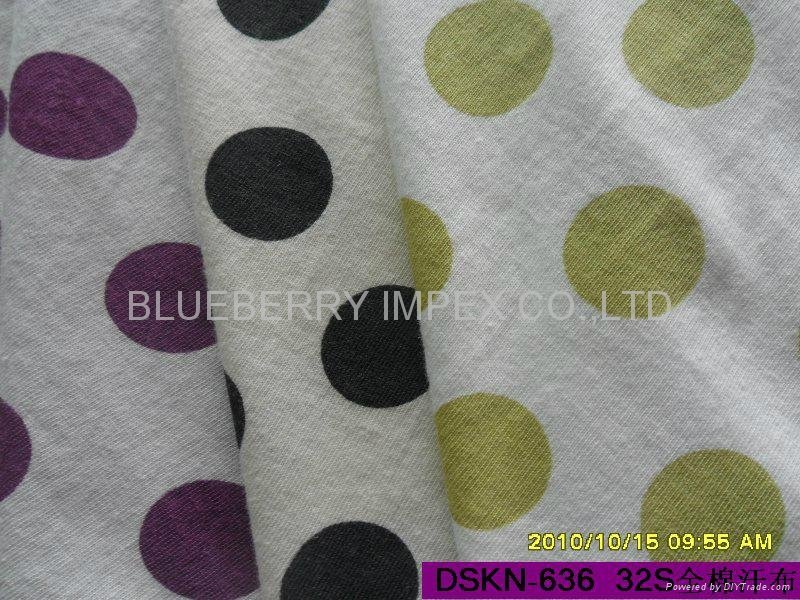 Rayon Spandex Single Jersey Printed Fabric 2