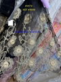 Border embroidery fabrics