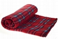 Polar fleece blankets Checks Design & Solid Colours  3