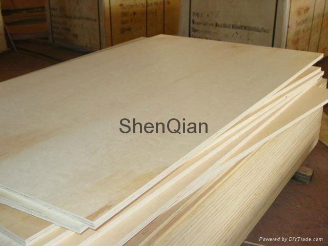 E1 glue CC/DD Birch plywood sheets